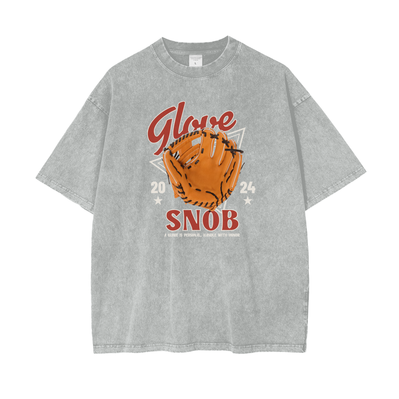Glove Snob - Oversize Washed T-Shirt