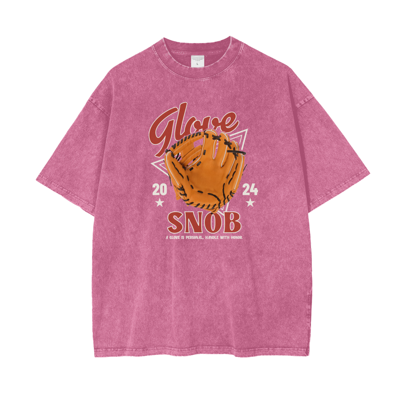 Glove Snob - Oversize Washed T-Shirt