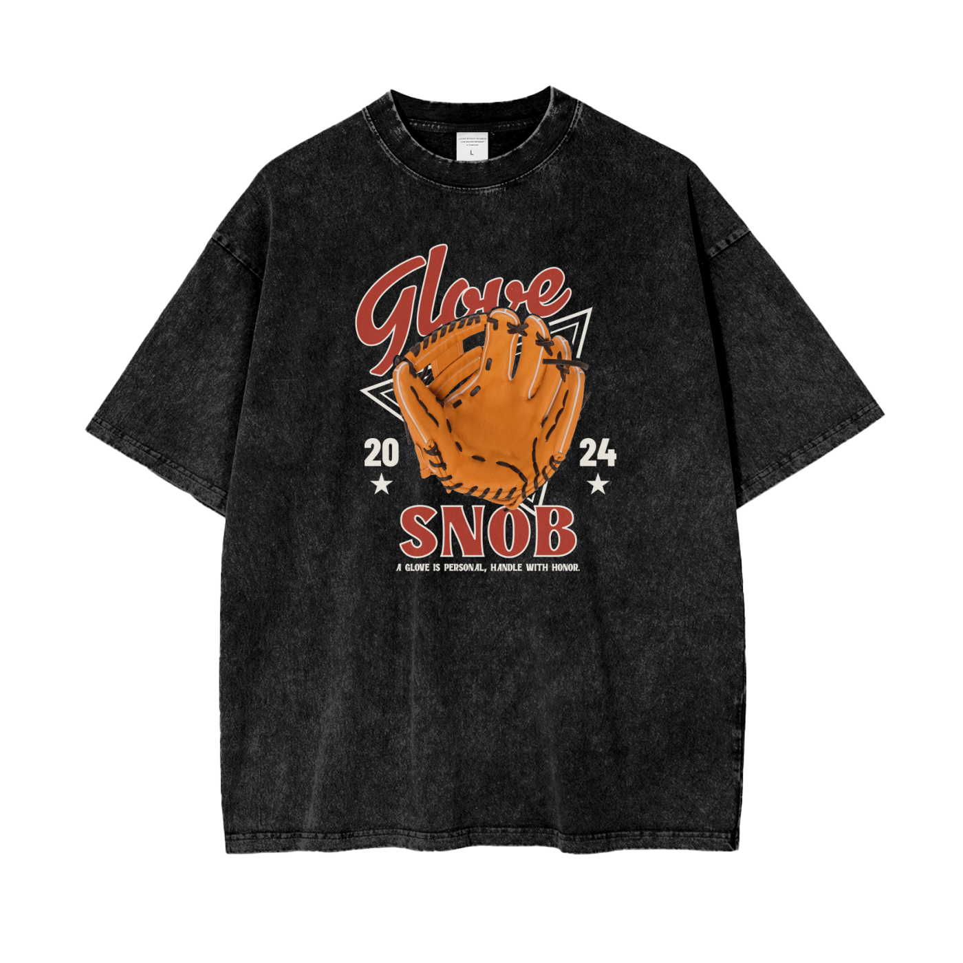 Glove Snob - Oversize Washed T-Shirt